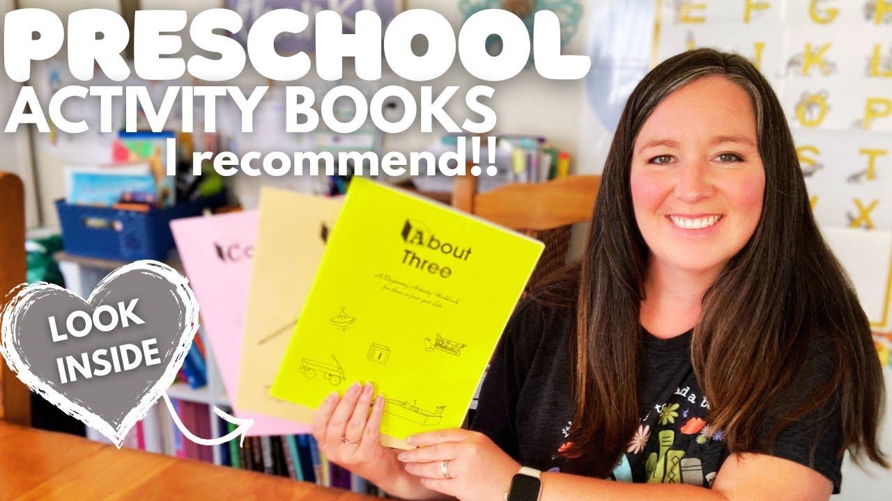 PRESCHOOL ACTIVITY BOOKS I RECOMMEND!