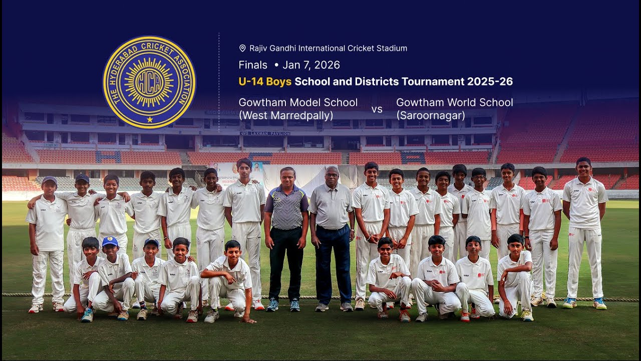 Highlights HCA U-14 Tournament Finals | GMS vs GWS | 2025-26