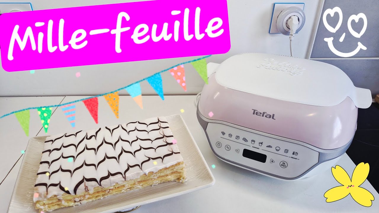 Mille-feuille  facile au cake factory  infinity de Tefal