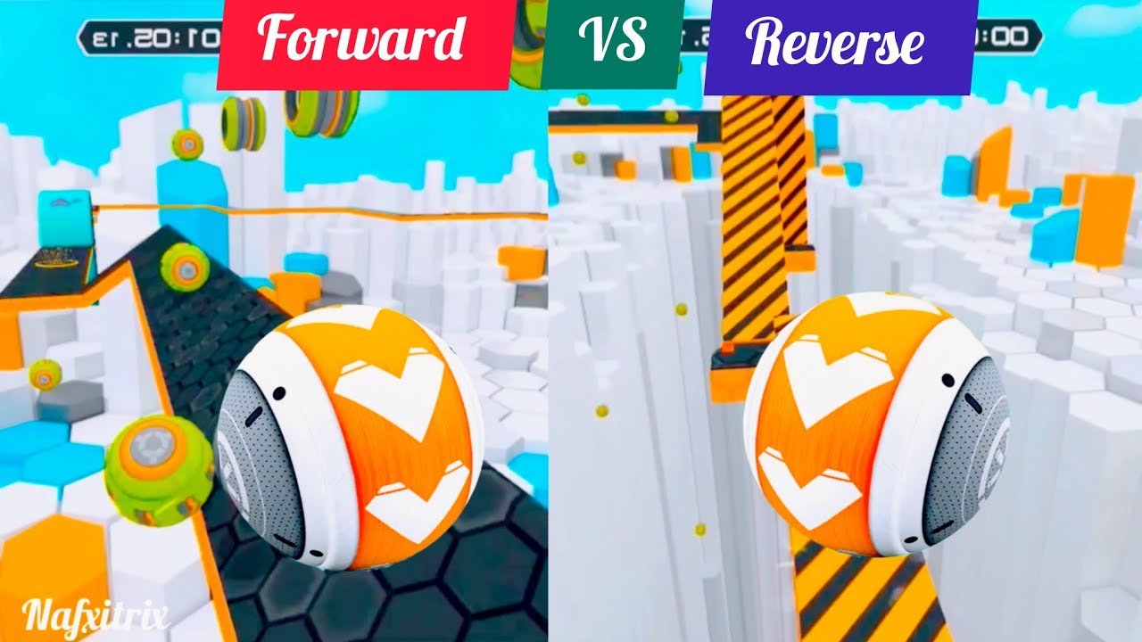 Gyrosphere Trials ⏩ Forward vs ⏪ Reverse 🌈 Gyro Balls ❄️ Snow White 💥 Nafxitrix Gaming #2