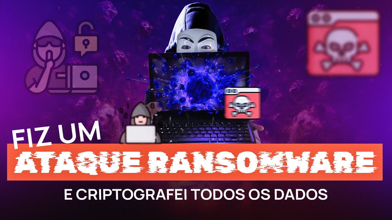#148 - Fiz um ataque RANSOMWARE e criptografei todos os dados
