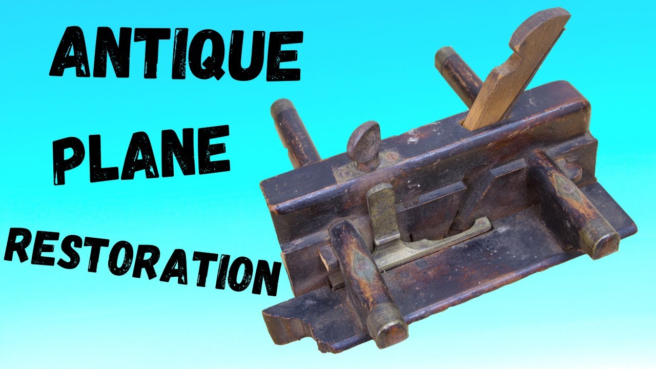Antique Sash Fillister Plane Restoration from the 1800"s