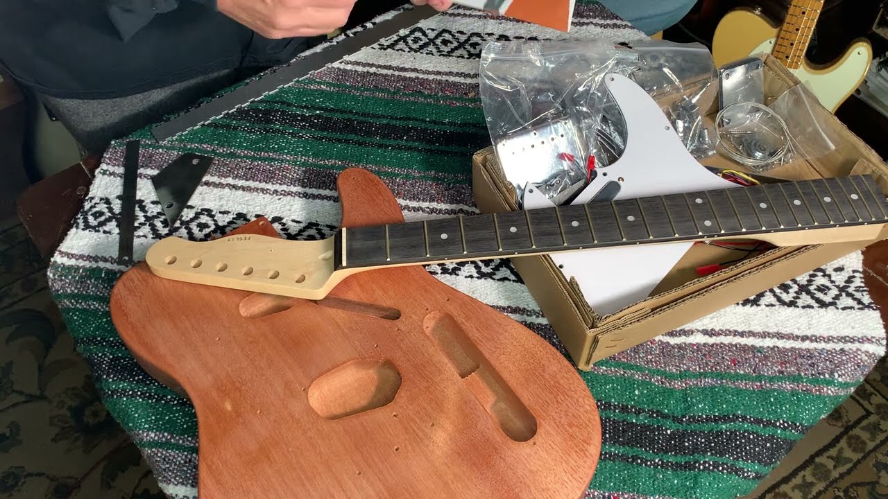 Fesley (DIY Kit Guitar) Deluxe Edition - A closer look