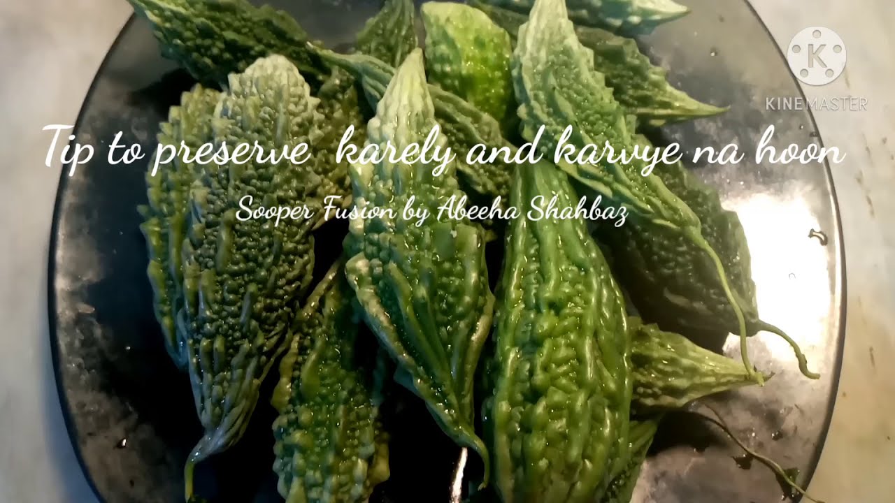 How to preserve bitter gourd/how to remove bitterness from bitter gourdكيفية الحفاظ على القرع المر
