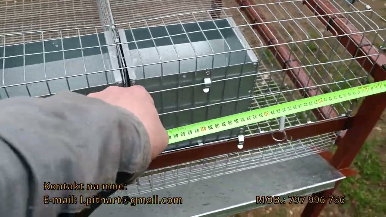 Čtyřkotec pro výkrm - představení inovací! + Ukázka přepravy šestikotce na zahrádce automobilu...