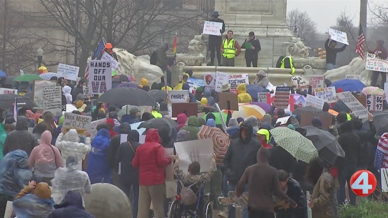 50501 Movement hosts second 'Hands Off!' protest in Niagara Square