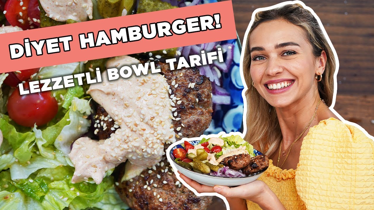 Diyet Hamburger Nasıl Yapılır? Ekmeksiz, Hafif ve Çok Lezzetli Bowl Tarifi!