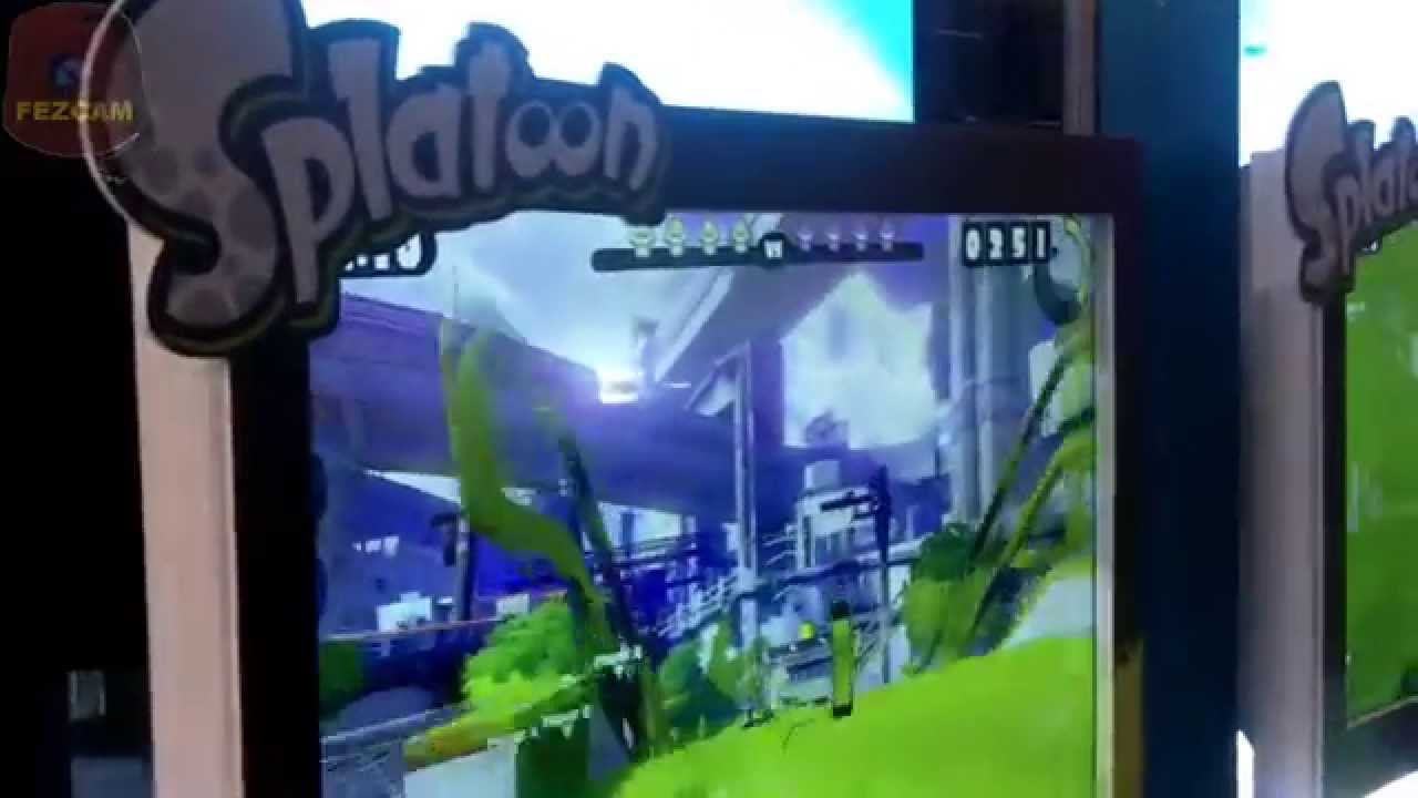 @gamerdads @EGX: Splatoon WiiU Preview