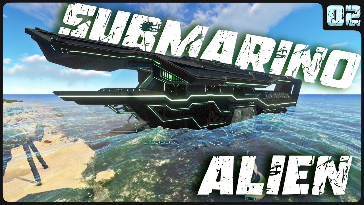 FIZ O SUBMARINO GIGANTE! - SUBNAUTICA PROTOTYPE