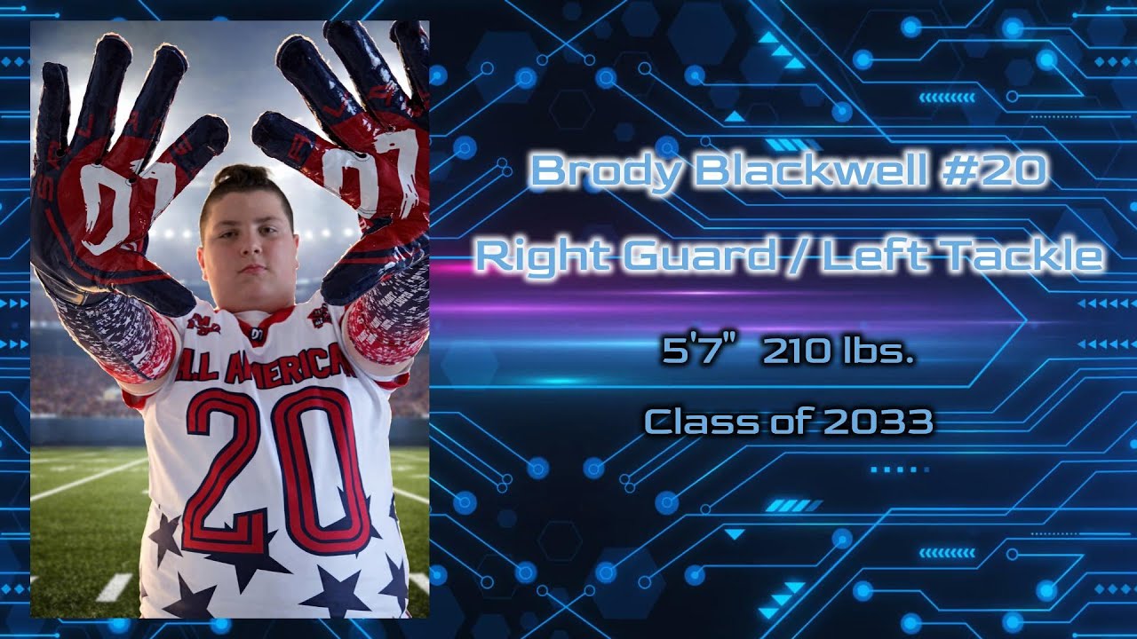 Броди Блэквелл: DSG All American Bowl Games
