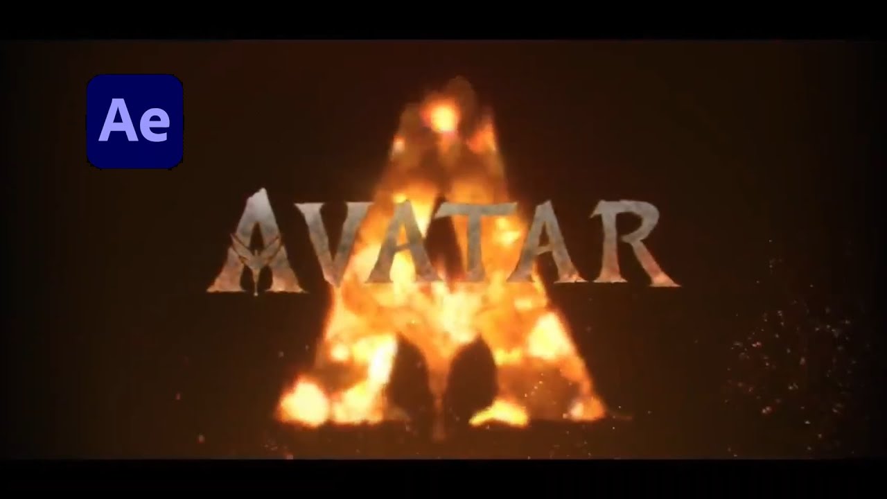 Как создать текстуры логотипа «Огонь и пепел» для «Аватара 3», жар и частицы в After Effects