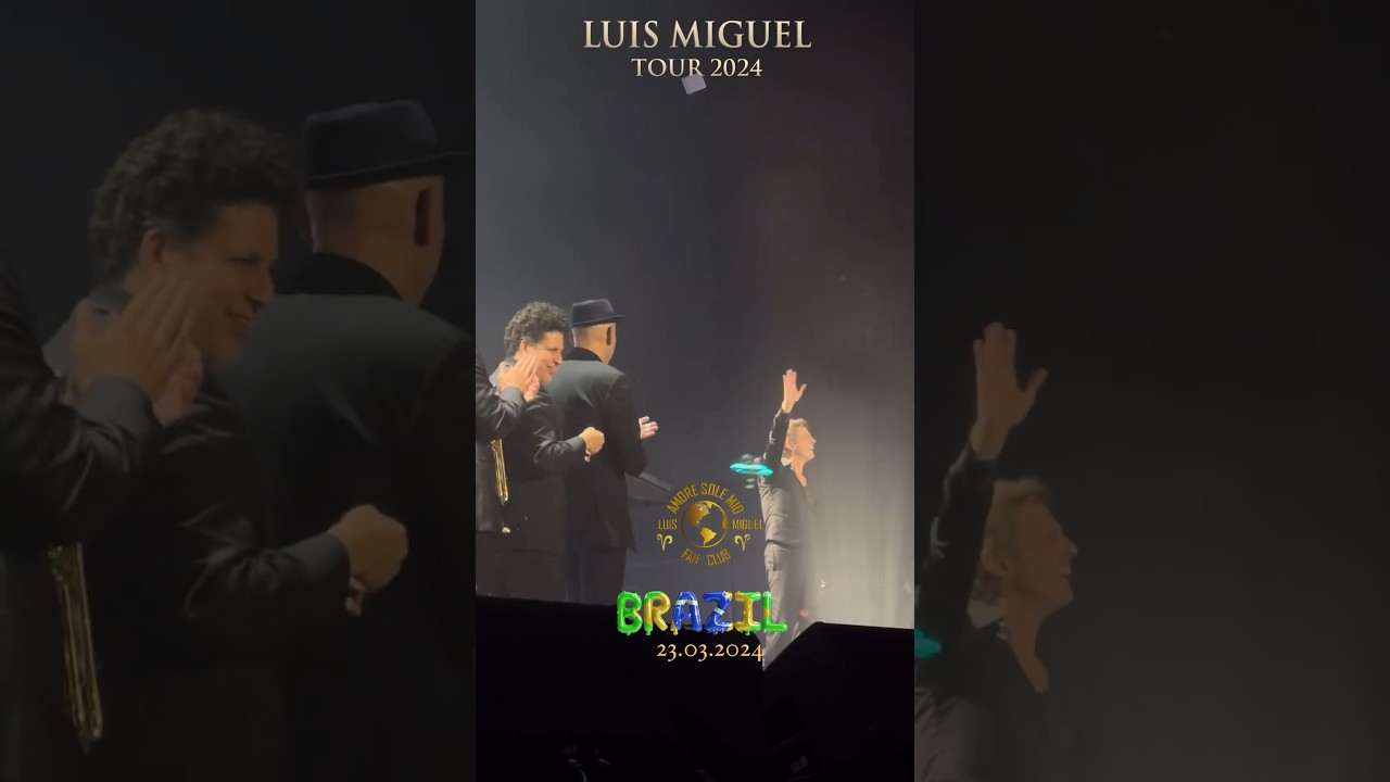 Luis Miguel se despide de sus fans🥹