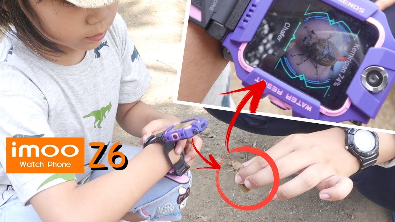 Drama Imoo Z6 ! Yaya Terpisah Saat Piknik Jadi Ga Khawatir Karena Pake Imoo Watch Phone Terbaru