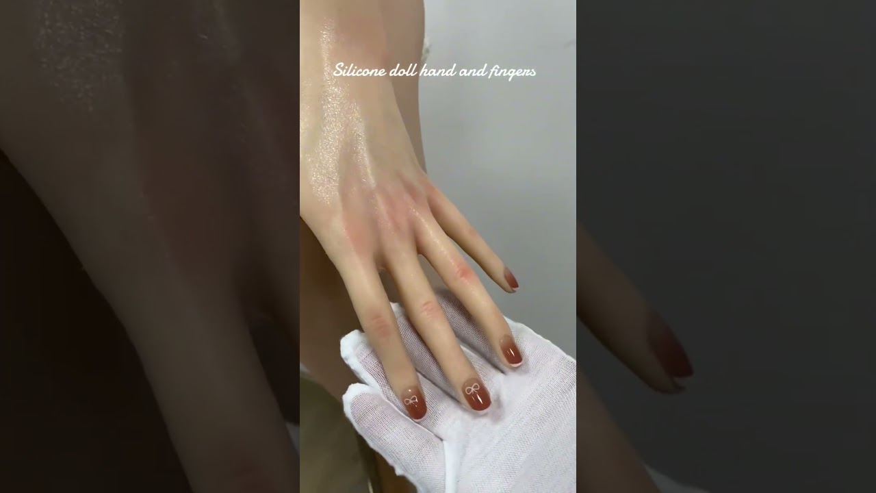Are These Even Real Hands? Hyper-Realistic Silicone Doll Hand Close-Up!#beauty #doll #cosplay#anime