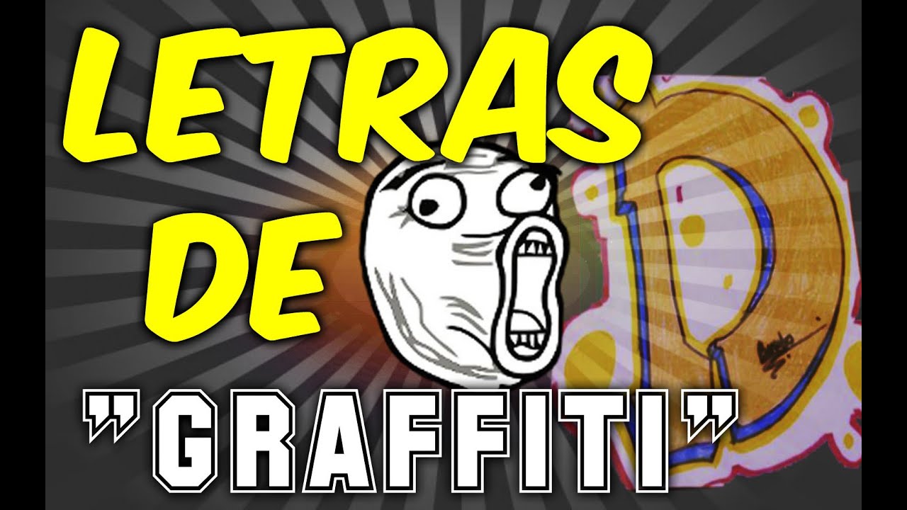 C&Oacute;MO DIBUJAR LETRAS DE GRAFFITI / D