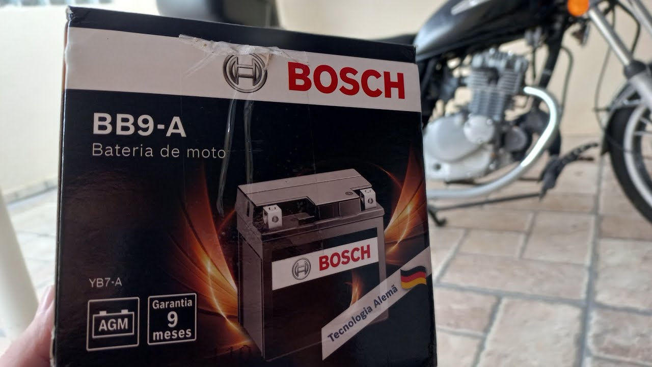 Bateria Bosch 9ah - Suzuki Intruder 125