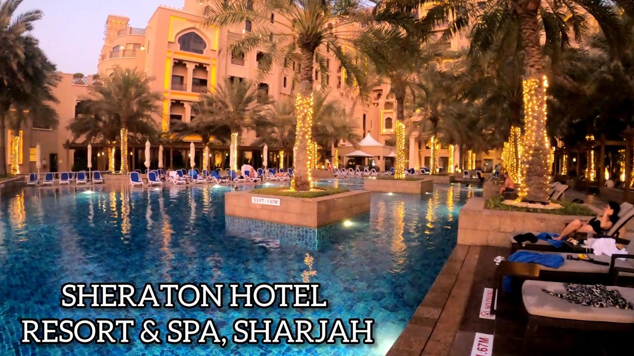 CELEBRATING OUR 1ST WEDDING ANNIVERSARY @ 5 STAR SHERATON HOTEL BEACH RESORT & SPA, SHARJAH