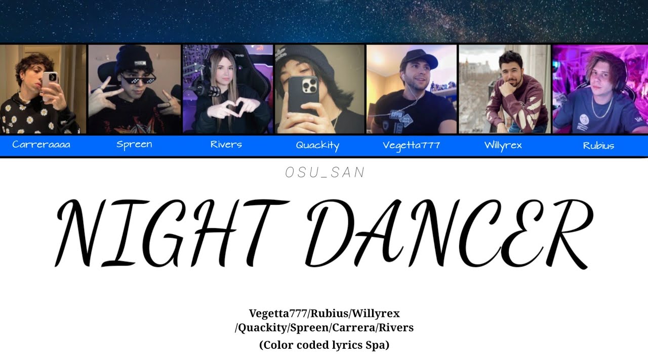 【Streamer/Youtuber version】Night Dancer【RVCカバー】