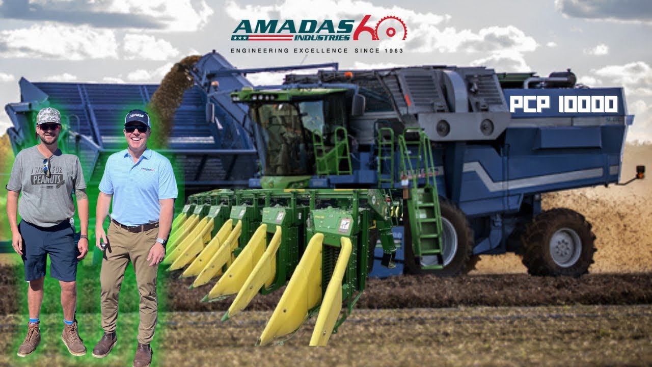 Worlds First Peanut Cotton Picker