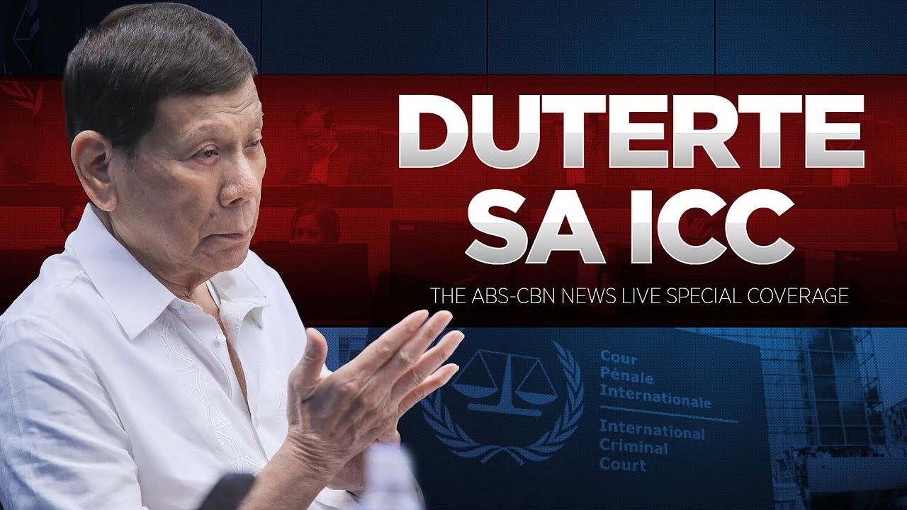 DUTERTE SA ICC: The ABS-CBN News Live Special Coverage