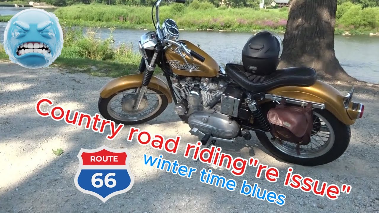 Sportster Iron Head Tour, езда по проселочным дорогам по трассе 66, 