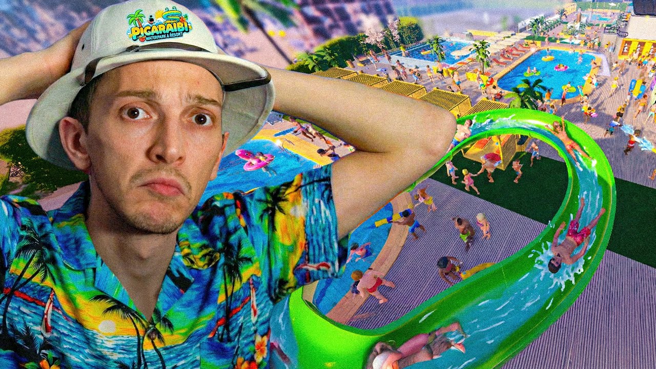 48 ORE DI DELIRIO NEL MIO WATERPARK | Waterpark Simulator #12