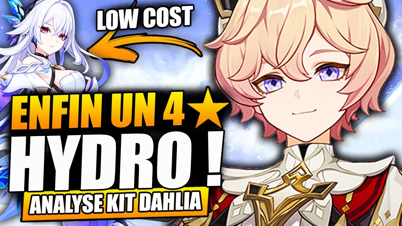 DAHLIA : Analyse de kit ➔ Le support de Skirk en low cost ? Genshin Impact FR