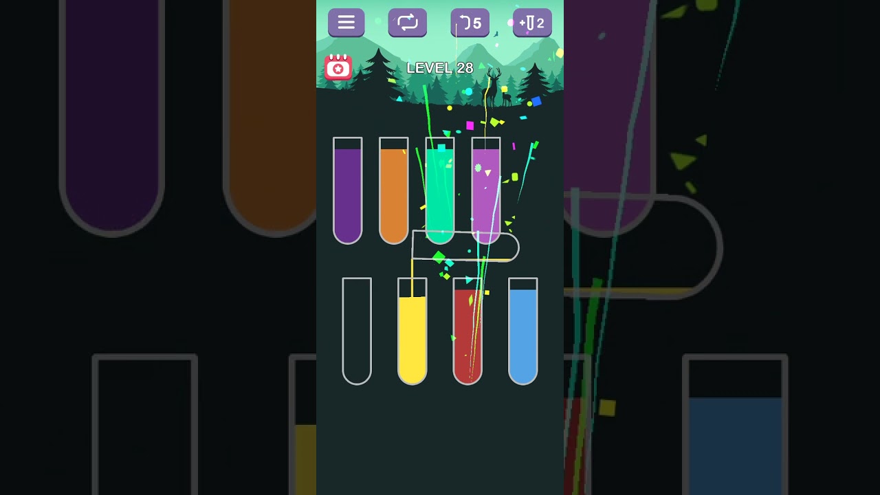 Water Sort Puzzle 2023 - Level 28