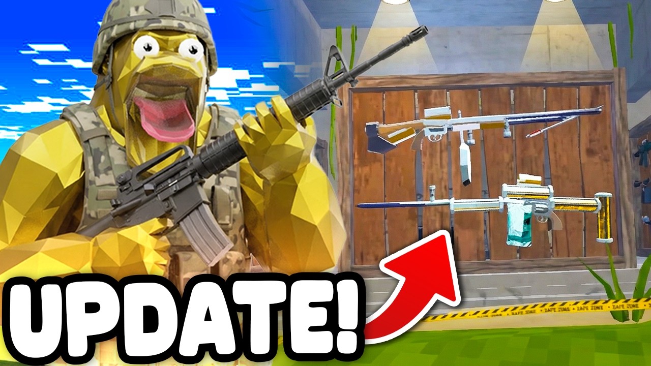 NEW GOOP GUNS UPDATE is GAME CHANGING in Animal Company!