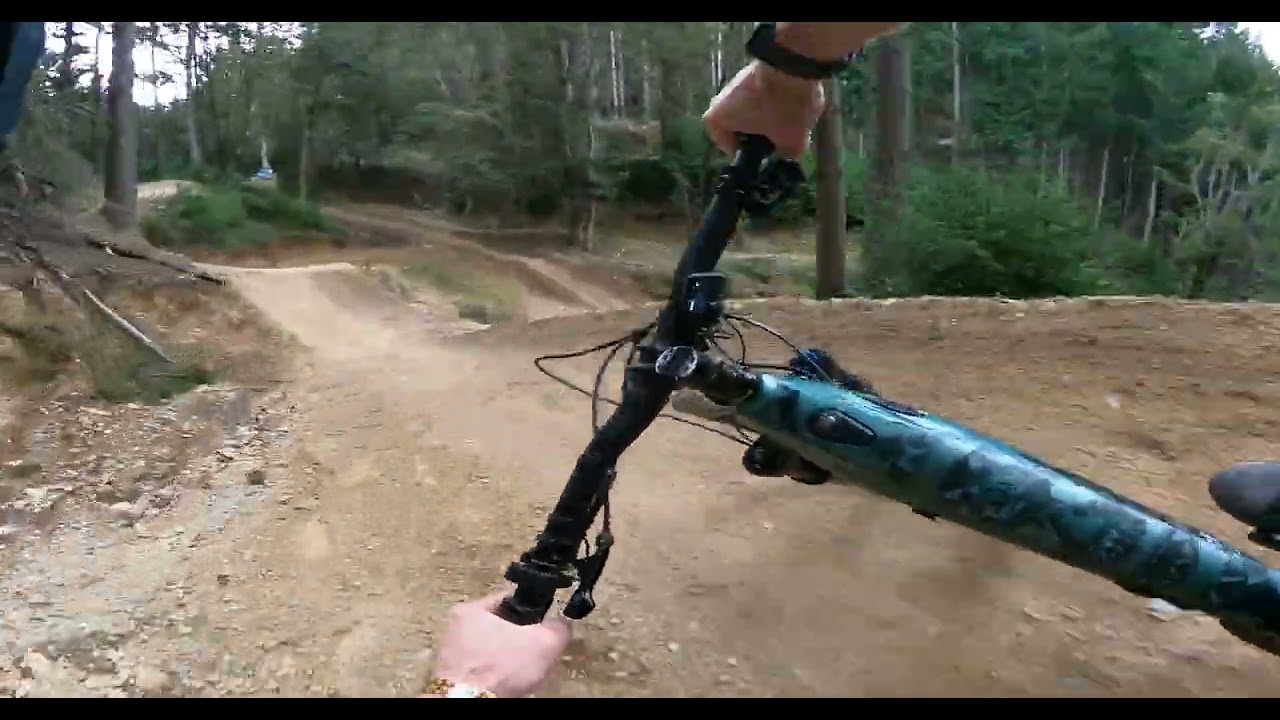 60 jumps and few hundred berms Top to Bottom - Skyline Queenstown Bike Park Flow Trails