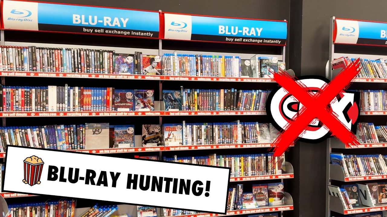 Blu-ray Hunting - WORST CEX STORE EVER & A CHARITY SHOP HIDDEN GEM?!?!