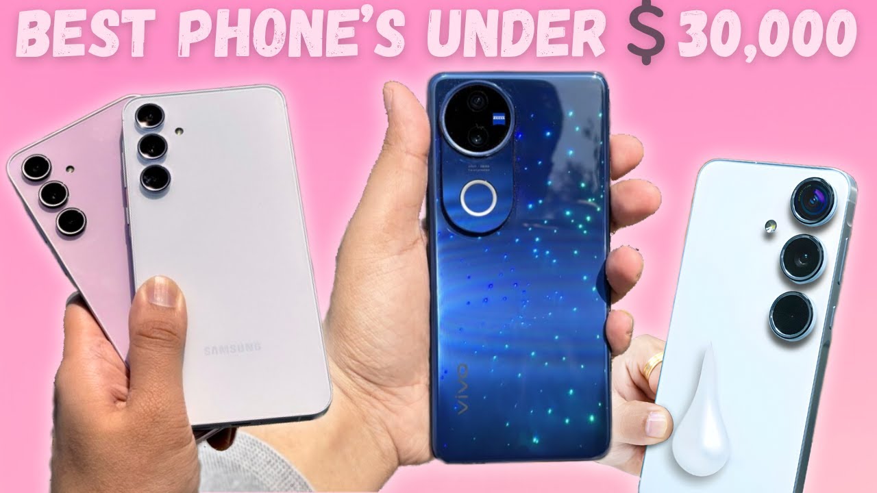 Top 5 Best Smartphones Under ₹30,000💲 October 2025 With Amazing Spec's