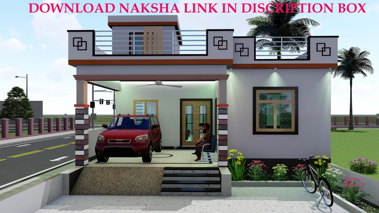 3 bedrooms simple village house plans | beautiful home plan8676877533IFor One Brother  @My home plan