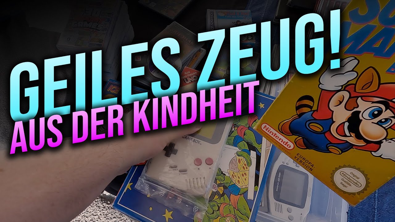 NUR GEILES ZEUG 😍 Kindheitserinnerungen vom Trödelmarkt 🥳 Neues vom Flohmarkt #189