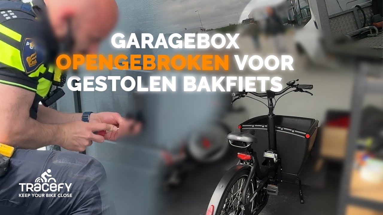 Gestolen Urban Arrow van 2 dagen oud teruggevonden in garagebox!