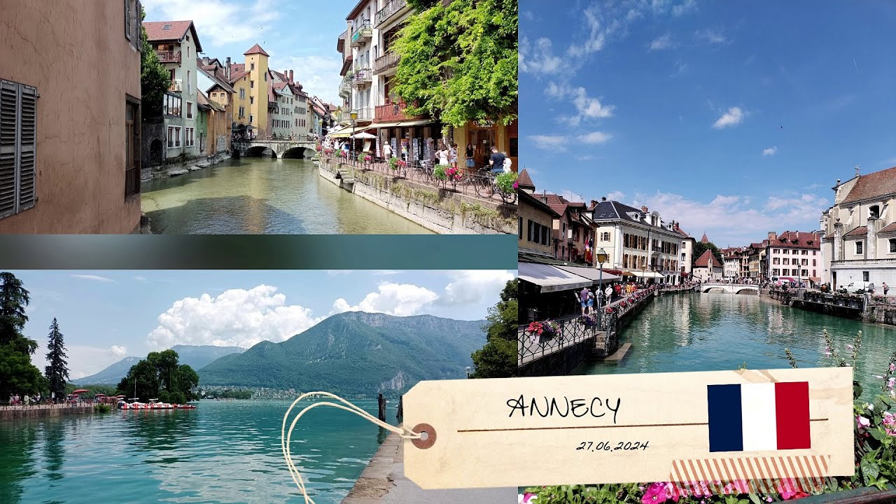 Un paseo relajante por Annecy (27/6/2024)