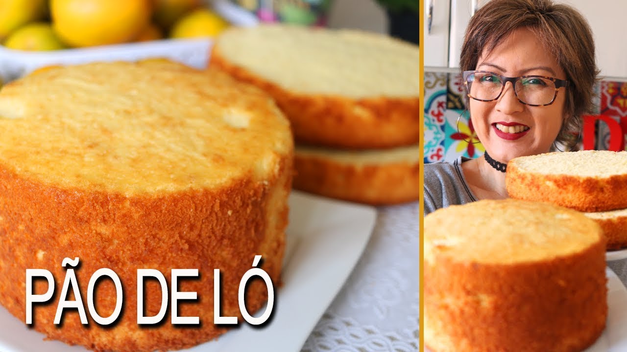 PÃO DE LÓ DE LARANJA PERFEITO | PARA CONFEITAR BOLOS | DIKA DA NAKA