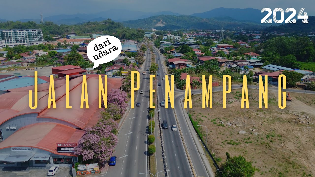 #udara_b 24 | Jalan Penampang, Penampang. Sabah dari udara