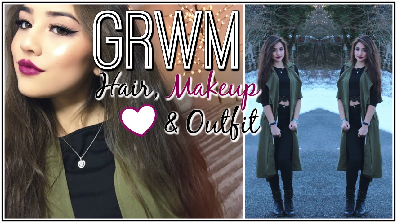 Chit Chat GRWM: Makeup, Hair, & Outfit! ♡ ft. Smashbox ♡ xlivelaughbeautyx