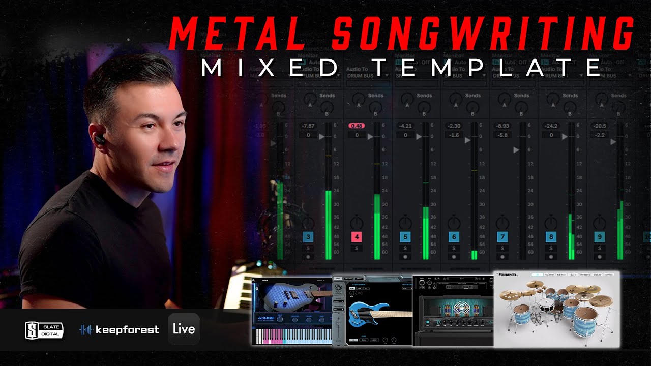 Creating a Metal Songwriting Template!!!  #metal #songwriting