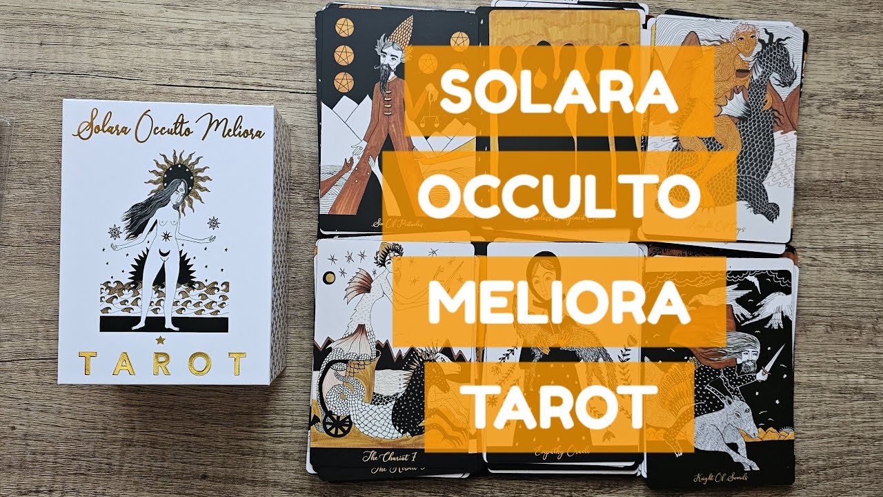 SOLARA OCCULTO MELIORA TAROT - 🌞New Release🌞 Kickstarter deck