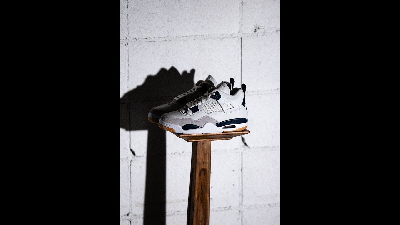 NIKE SB x Air Jordan 4 Summit White/Navyの紹介です。