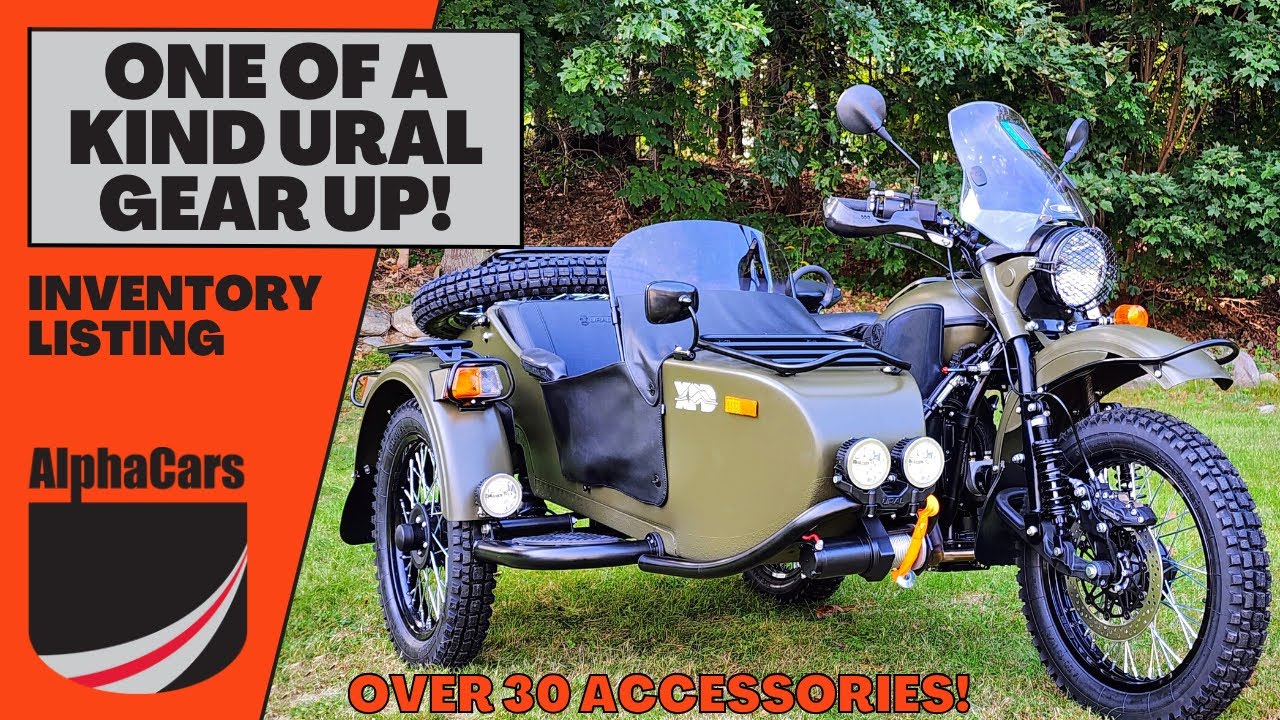 2023 Ural Gear Up Ranger Green Custom: A Unique Adventure Bike for Any Terrain