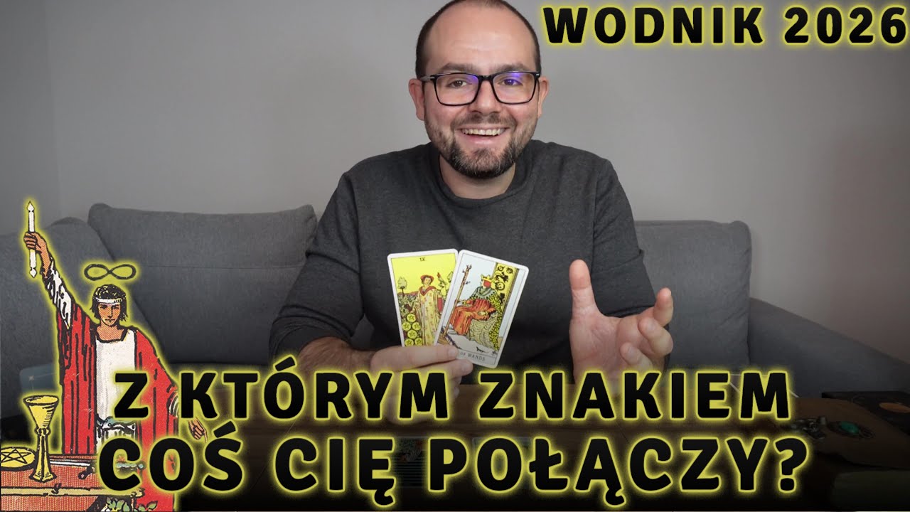 WODNIKU! Z Jakim Znakiem Czeka Cię MIŁOŚĆ? ♒ Horoskop Roczny 2026 Wodnik Tarot