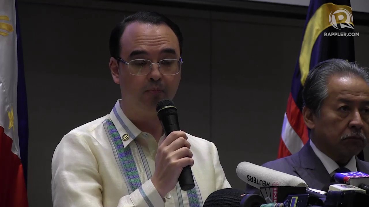 Cayetano reads statement after Philippines-Indonesia-Malaysia meeting on terror