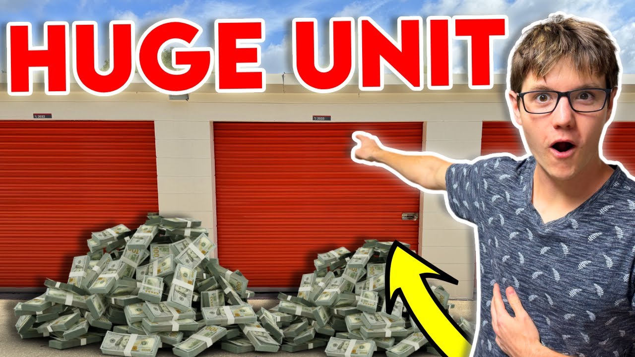 I Bought The BIGGEST STORAGE UNIT I Could Find!!