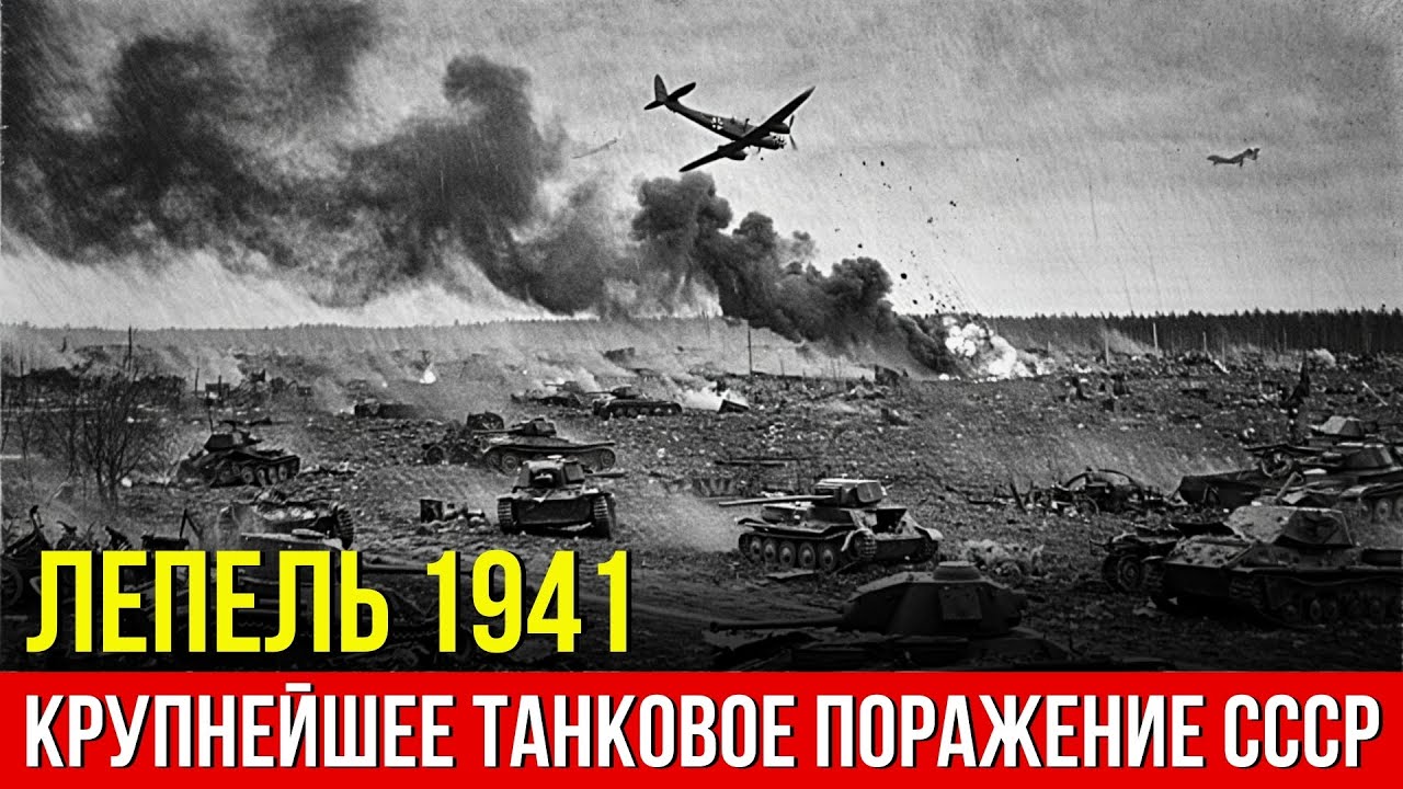 Крупнейшая танковая ошибка СССР: Лепельский контрудар