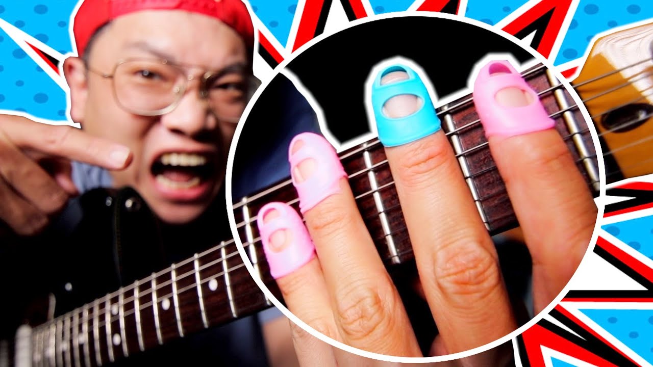 學吉他手很痛！帶吉他指套有幫助嗎？實測並誠心分享我的看法！Guitarstall is Useful?｜器材教學｜葉宇峻彈吉他