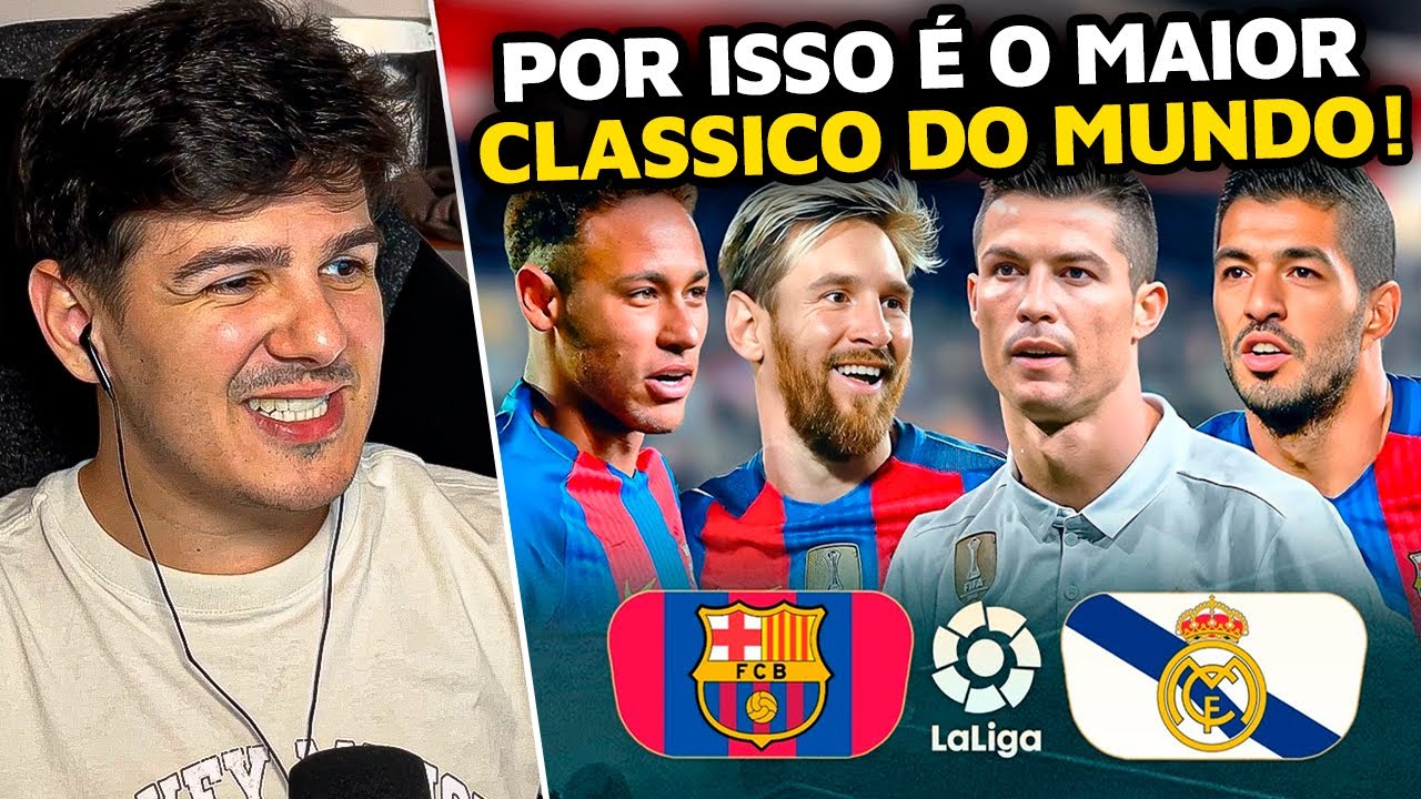 TRIO MSN VS CRISTIANO RONALDO! O ÚLTIMO EL CLÁSSICO! - wardi REACT!