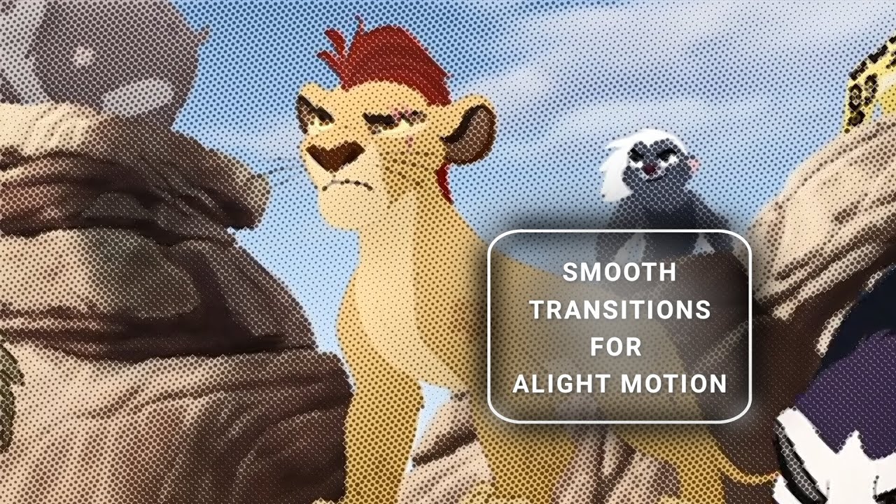Smooth transition tutorial for alight motion 